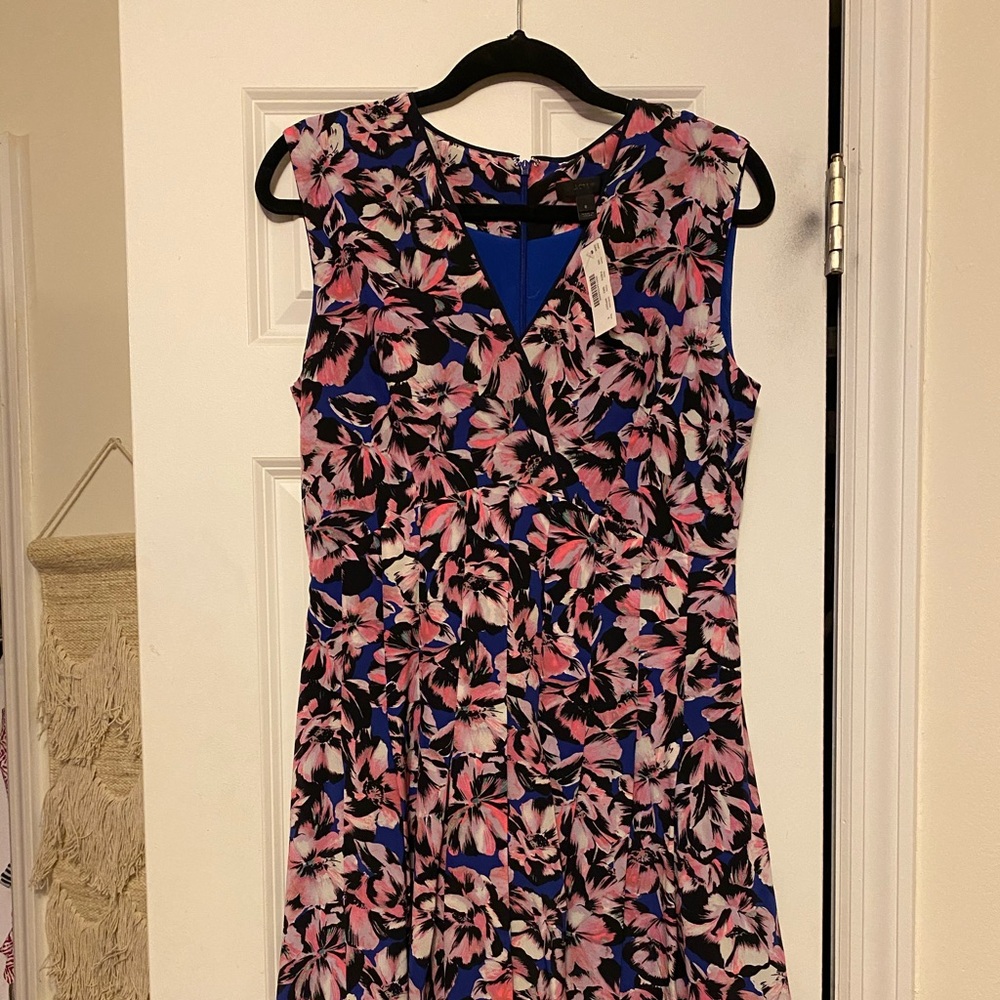 J Crew floral dress